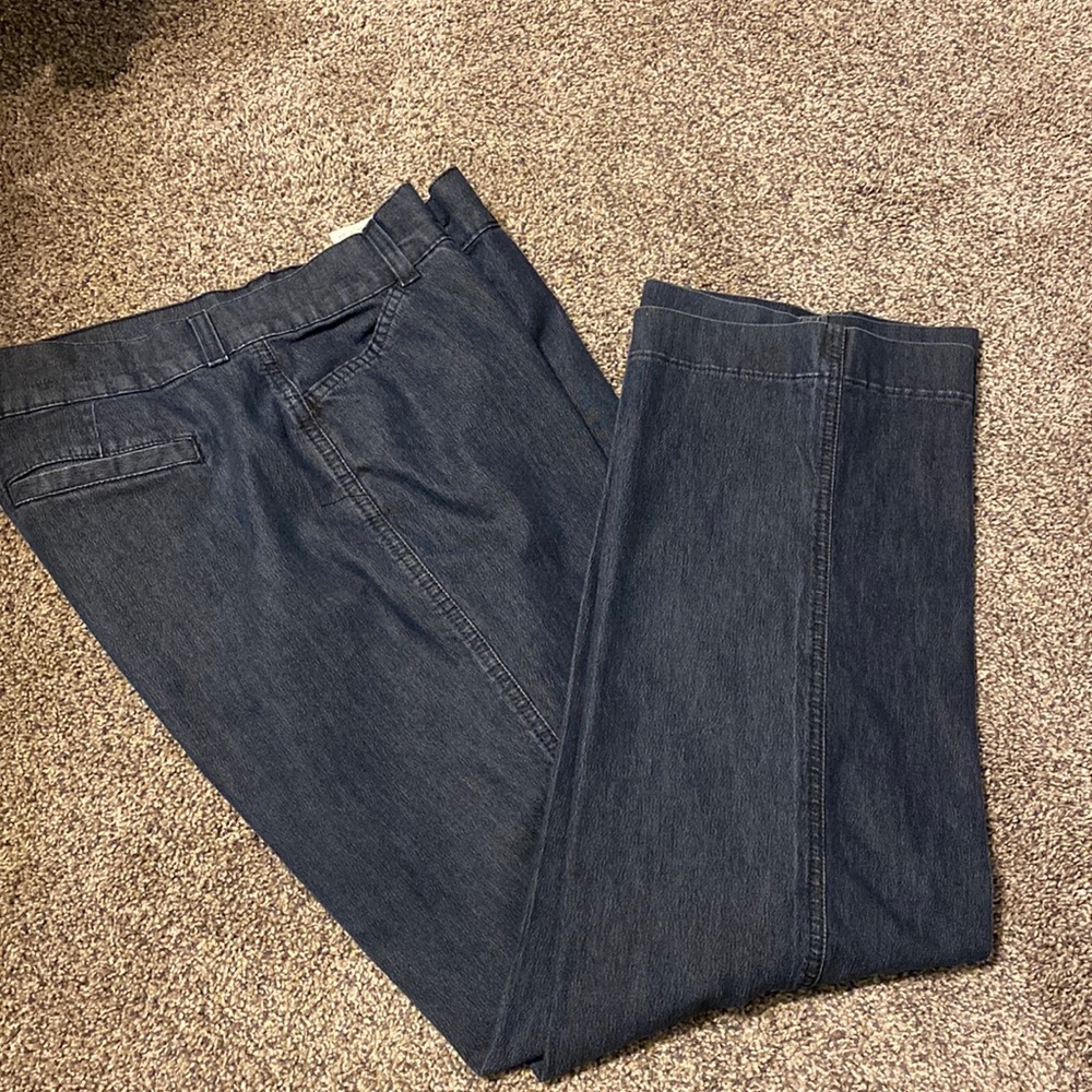 LEE RIDERS DENIM DRESS PANTS